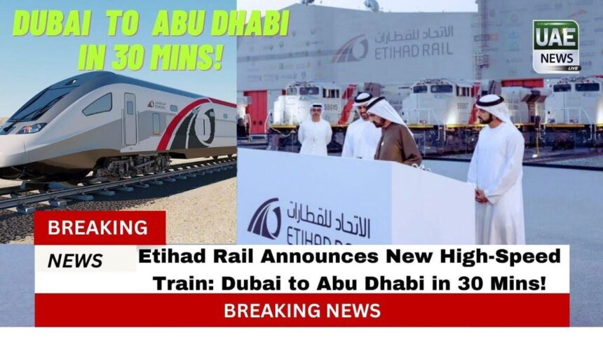UAE Unveils Ambitious High-Speed Rail Project