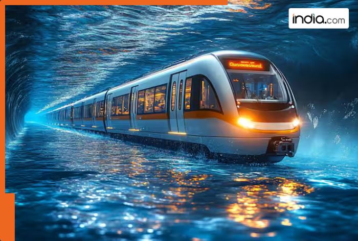 Underwater train in India soon! Preparations begin to connect India with THIS country, top speed of... fares to be...