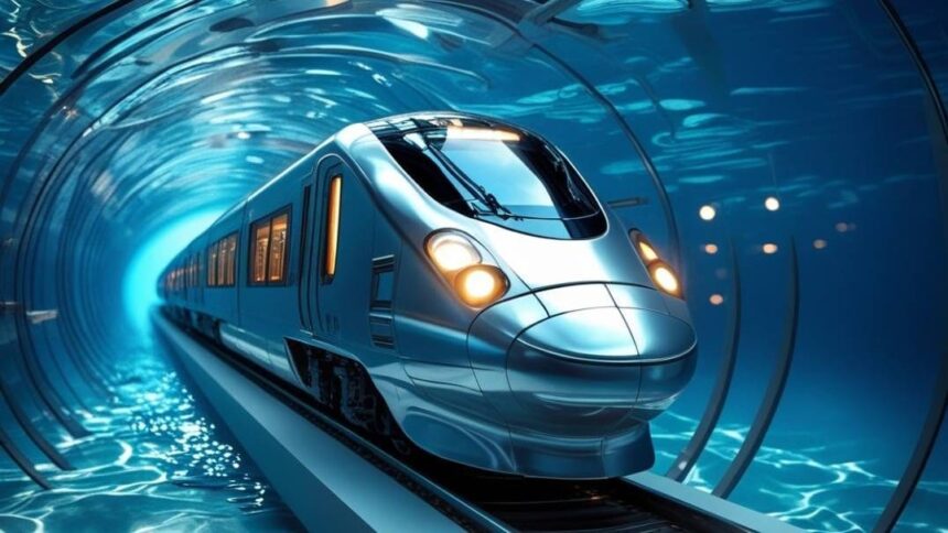 Travel from Dubai to Mumbai in just 2 hours with high-speed underwater train, High-Speed, Underwater, Train, Dubai to Mumbai, travel, fast train, high speed train, India, UAE