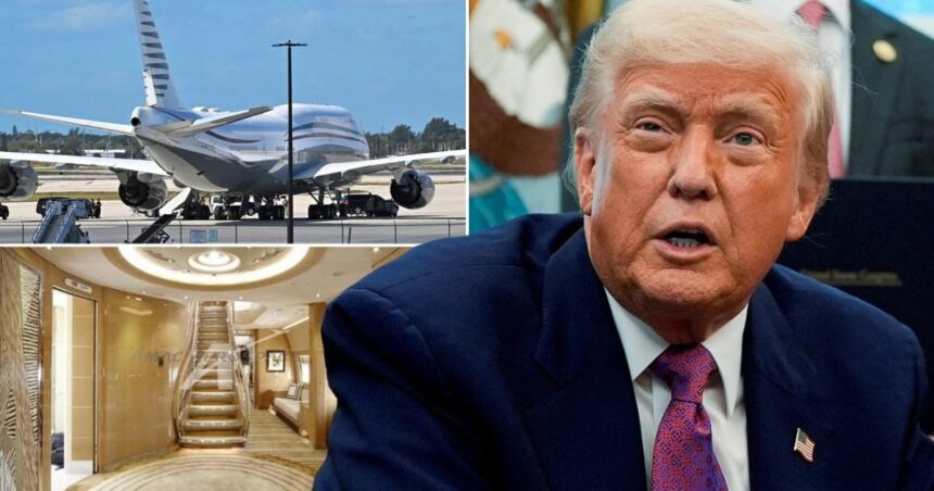 Donald Trump 'plans to accept' $400,000,000 luxury plane gift from Qatar royal family | News US