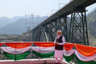 Modi opens Kashmir rail link