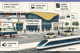 UAE: Etihad Rail launch in 2026 will come with full metro, bus, taxi integration and Nol access | World News