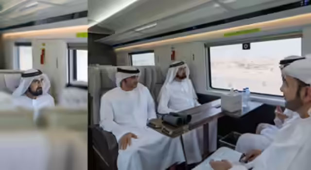Sheikh Mohammed's Etihad rail journey signals bold leap in UAE transport vision