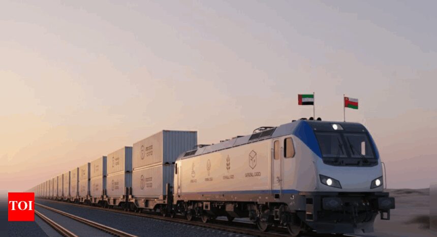 UAE, Oman sign agreement for first cross border freight rail link between Abu Dhabi and Sohar | World News