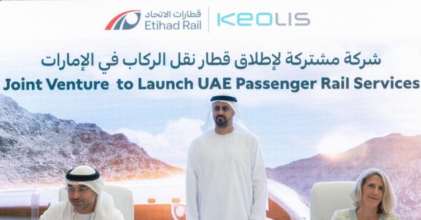 Keolis and Etihad Rail form joint venture to operate UAE passenger train services | News