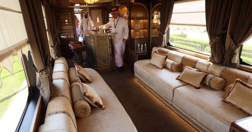 Saudi Arabia's luxury train Dream of the Desert will be 'moving masterpiece' with 33 private suites