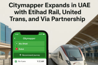 Citymapper Expands in UAE with Etihad Rail, United Trans, and Via Partnership