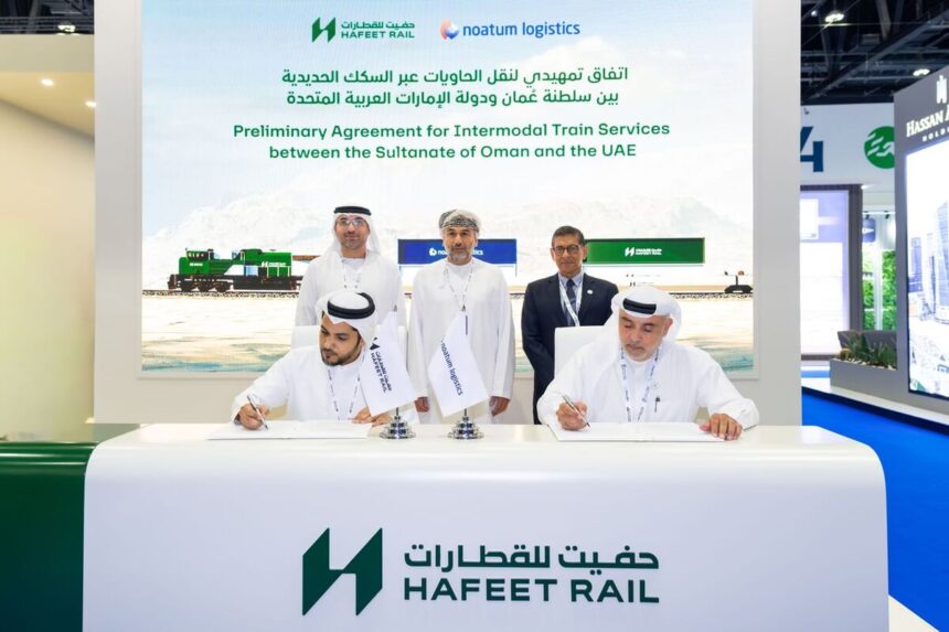 Noatum Logistics partners with Hafeet Rail to launch UAE-Oman cross-border freight rail service