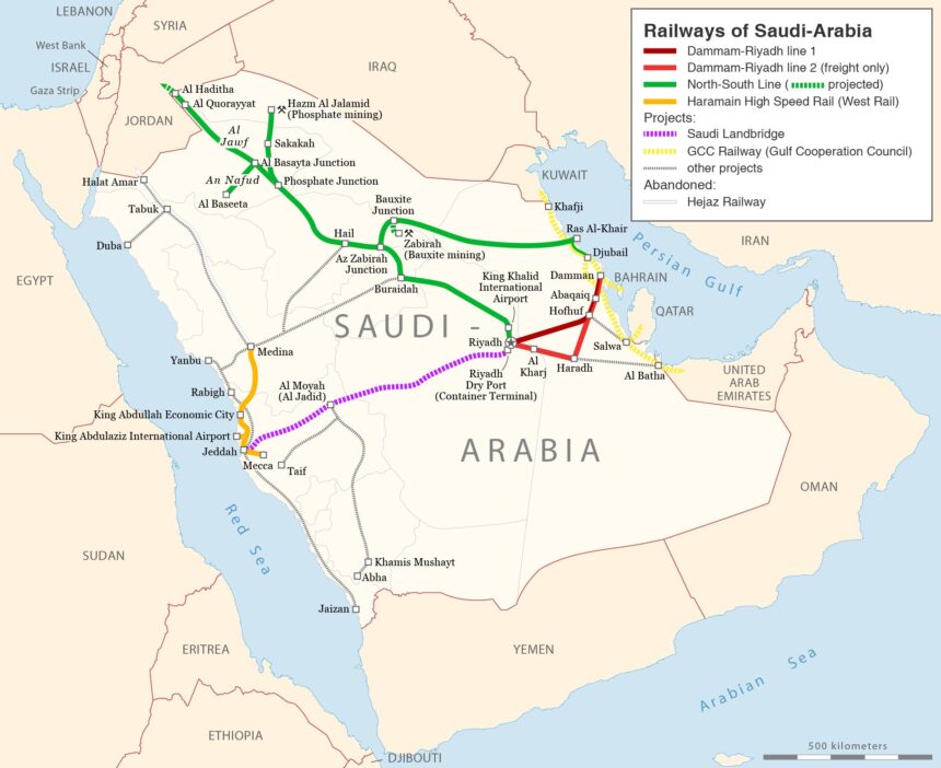 Saudi Arabia’s $7bn Landbridge railway is underway. Here’s a closer look.
