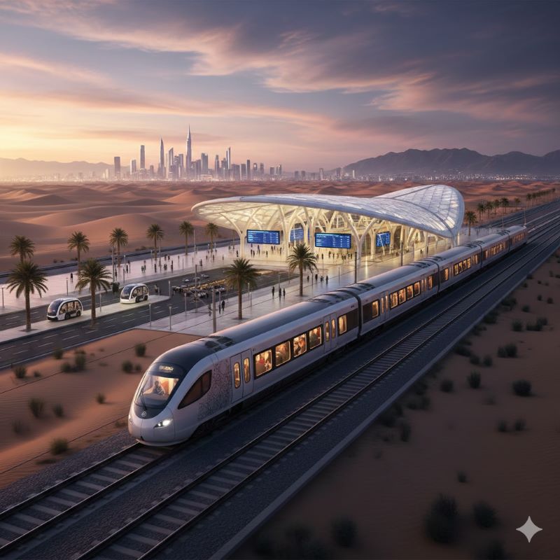 The journey of a lifetime: etihad rail brings uae cities closer
